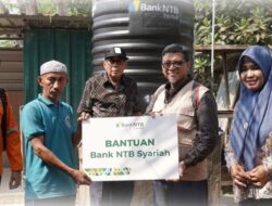 Kekeringan parah akibat El Nino, Bank NTB Syariah bantu puluhan tandon air bersih untuk masyarakat