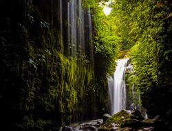 Pesona Air Terjun Gunung Janggot di Lombok Tengah, masih tersembunyi dari keramaian