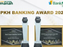 Keren! Bank NTB Syariah raih penghargaan BPKH Banking Award 2023