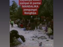 Cek fakta: video ratusan pengungsi Rohingya tiba di Mandalika, Lombok Tengah, benarkah?