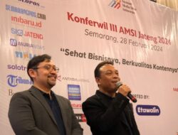 Selamat! Nurkholis-Deka terpilih pimpin AMSI Jateng 2024-2028