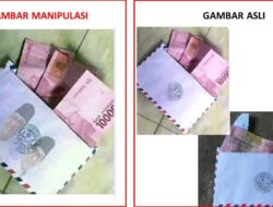 [HOAKS] Amplop bergambarkan Anies-Muhaimin berisi uang