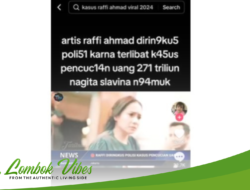 [HOAKS] Raffi Ahmad diringkus polisi karena terlibat korupsi dana Rp271 triliun