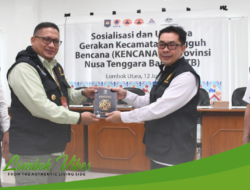 Pemenang menjadi pilot project program kecamatan tangguh bencana di NTB