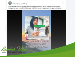 [HOAKS] Link pencairan KIS BPJS Kesehatan Rp600 ribu- Rp1,2 juta
