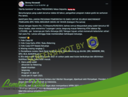 [Hoaks] Ada bantuan pra-lansia untuk peserta BPJS di atas 60 tahun