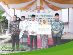 Resmikan Rumah Layak Huni, Bank NTB Syariah dan Baznas NTB berkomitmen untuk terus bantu masyarakat