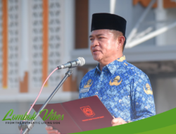 Masa tugas berakhir, Pj Gubernur NTB Hassanudin say good bye di momen upacara HKN