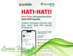 Waspadai akun palsu mengatasnamakan Bank NTB Syariah, jangan sampai tertipu!