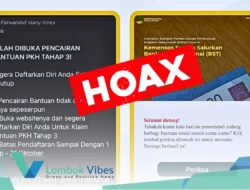 [Hoaks] Tautan pendaftaran Bansos PKH Rp2,4 juta