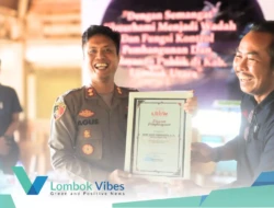 Dekat dengan rakyat, AKBP Agus Purwanta digelari Kapolres Terinovatif oleh LUCW