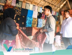 Gibran terpukau pesona budaya Suku Sasak, dari rumah tanah hingga duel presean