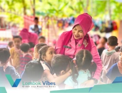 Bhayangkari Lombok Utara ajak anak PAUD Chili House belajar melindungi diri sejak dini