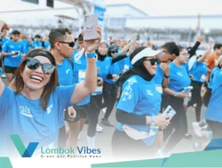 Pecah! Ribuan pelari ramaikan Pocari Run Mandalika sambil menikmati sunset sirkuit