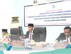 DPRD KLU ketok palu perubahan APBD 2025, anggaran tembus Rp1,29 triliun