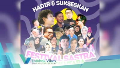 Ledakkan energi kreatif, Sanggar Anak Gunung hadirkan Festival Sastra Lombok Utara 2025