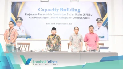 Bupati Najmul nyalakan harapan baru, Lombok Utara revolusi penerangan jalan