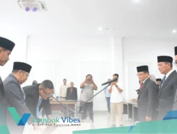 Bupati Lombok Utara lantik Sekda dan dua pejabat tinggi pratama, tekankan kecepatan layanan dan empati ASN