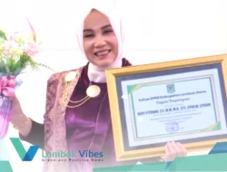 Ketua Bhayangkari Lombok Utara Ny.Heny Fitria dianugerahi sebagai Wanita Inspiratif 