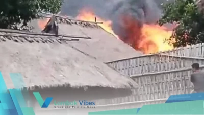 Bale Beleq Timuk Orong Bayan terbakar, api merembet ke rumah warga; kerugian ditaksir capai Rp1,15 miliar