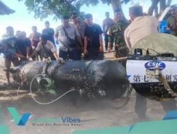 Diduga perangkat observasi laut, benda mirip torpedo ditemukan di Perairan Gili Trawangan