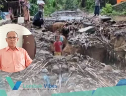 Jalan amblas di Dusun Leong Barat segera diperbaiki, Ketua Fraksi Demokrat pastikan proyek tinggal tunggu pengerjaan