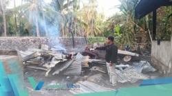 Dua rumah warga di Sukadana terbakar, dokumen penting hingga uang tunai ikut hangus