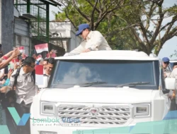 Prabowo di Lombok: “Saya masih punya utang kepada rakyat NTB”