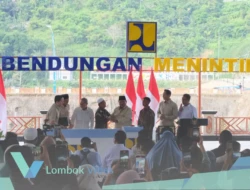 Presiden Prabowo resmikan Bendungan Meninting, tegaskan air harus sampai ke petani