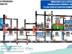 Parade atlet PORPROV XII NTB, Jalan Pejanggik ditutup hingga sore ini