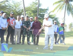 Resmi buka Turnamen Golf Porprov NTB XII, Bupati Lombok Utara bidik Sire Beach Golf Club jadi venue PON 2028