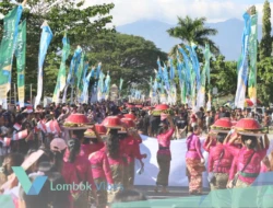 Ribuan dulang meriahkan puncak HUT ke-18 Lombok Utara, simbol kemandirian dan pelestarian budaya