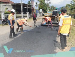 TRC infrastruktur NTB langsung tancap gas, Jalan Kuripan–Kediri mulai diperbaiki
