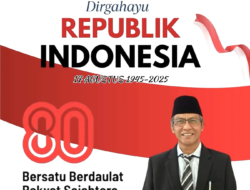 Dinas Kesehatan Kabupaten Lombok Utara mengucapkan Selamat HUT RI ke-81, teguhkan semangat Indonesia maju