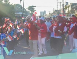 Sambut HUT RI ke-81, ribuan bendera merah putih dibagikan di Mataram