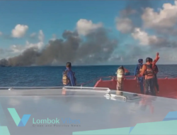 KMP Putri Yasmin terbakar di Selat Lombok, operasi penyelamatan besar-besaran dikerahkan