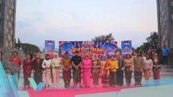 Bhayangkari KLU buka panggung talenta muda, event Got Talent ramai digelar di Alun-alun Tanjung