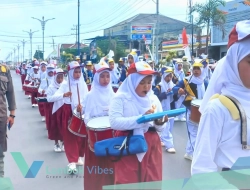 Satpol PP KLU kawal Festival Drumband, pastikan pawai pelajar berlangsung aman dan tertib