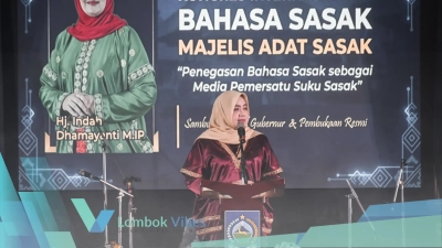 Bahasa Sasak terancam kehilangan generasi? Wagub NTB ingatkan peran orang tua 