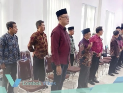 Kepala Satpol PP KLU hadiri pelantikan 26 penjabat Kades, ini kaitannya dengan pemekaran desa